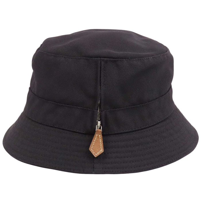 HERMES 
MOTSCH ポケット付き ナイロン 
ジップ バケットハット 
モッチエルメス