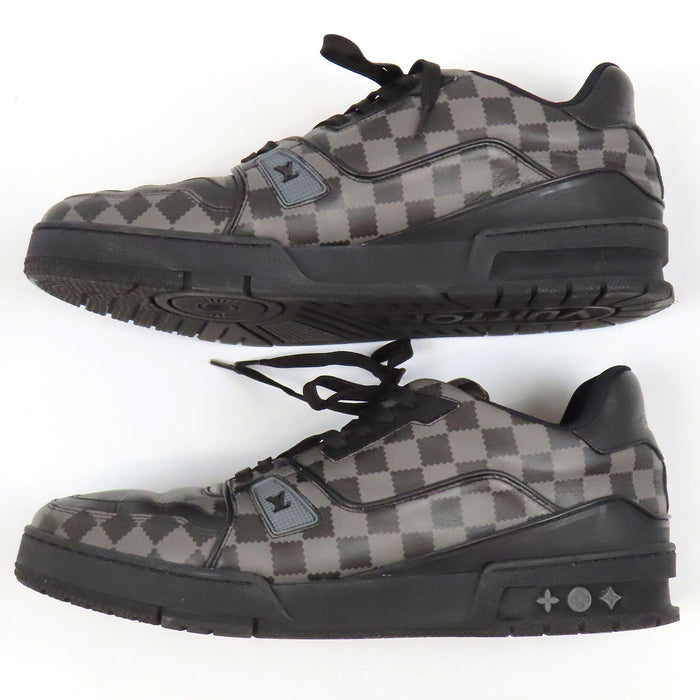 LOUIS VUITTON 
LV ローカット レザー 
NIGO コラボ トレイナー ライン スニーカー 
ダミエ