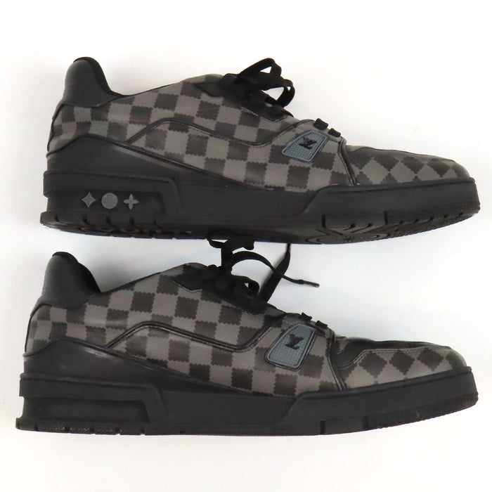 LOUIS VUITTON 
LV ローカット レザー 
NIGO コラボ トレイナー ライン スニーカー 
ダミエ