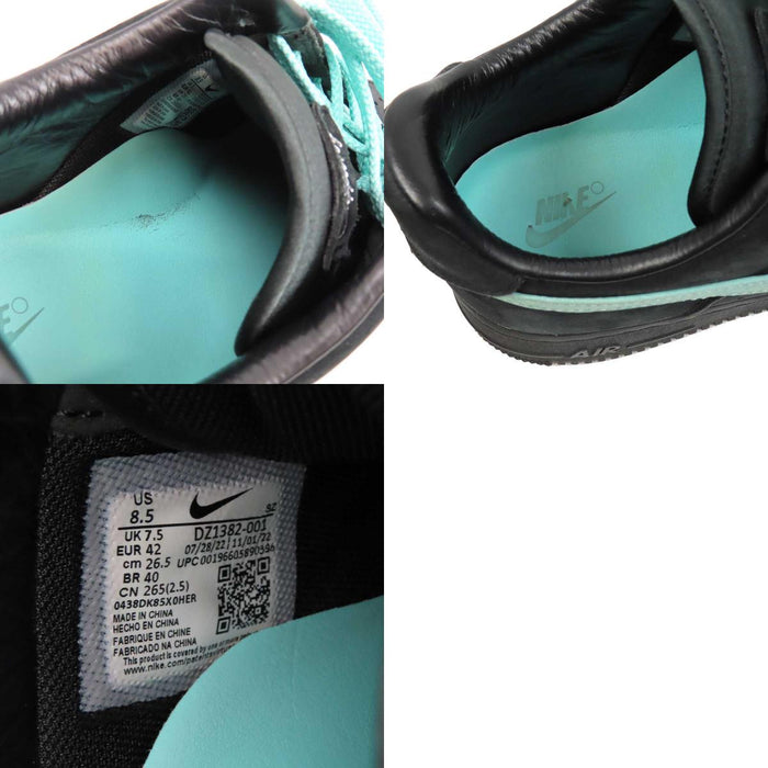 NIKE 
Air Force 1 Low 1837 TIFFANY & CO. ローカット レザー レースアップ 
ティファニー コラボ エアフォース 1 1837 スニーカー
