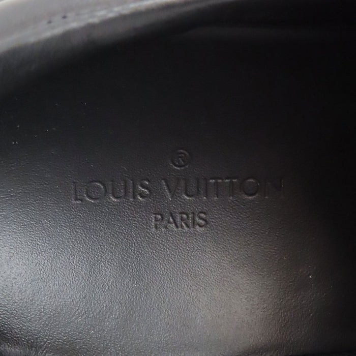 LOUIS VUITTON 
LV ロゴ 総柄 
ランアウェイ ライン レザー スニーカー 
モノグラム