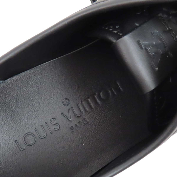 LOUIS VUITTON 
LV ラバー スウェード レースアップ 
モノグラム レザー ローカット スニーカー