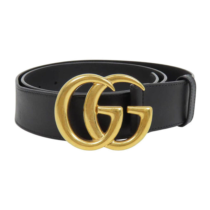 GUCCI 
ダブルG ロゴ ゴールドカラーメタル 
GG バックル ベルト