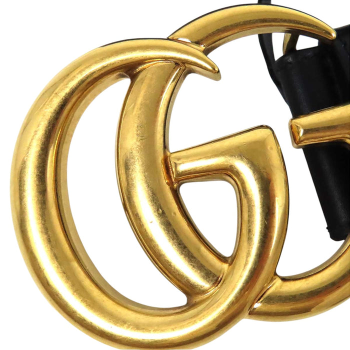 GUCCI 
ダブルG ロゴ ゴールドカラーメタル 
GG バックル ベルト