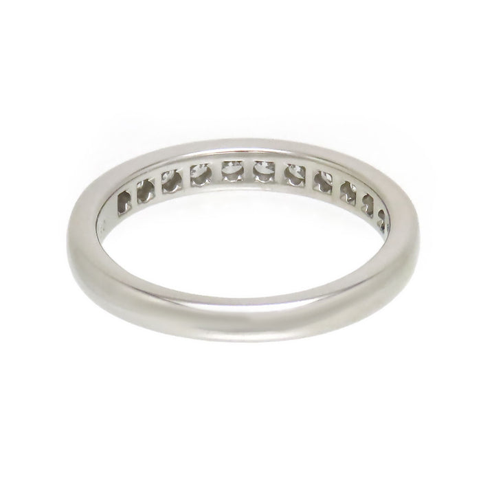 TIFFANY&Co. 
Channel Setting Half Eternity Ring