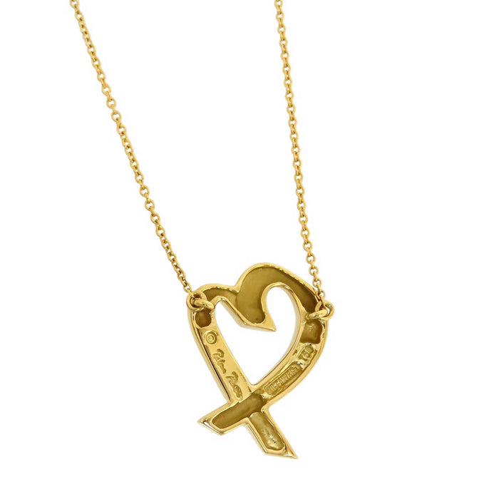TIFFANY&Co. 
ラビングハート ネックレス