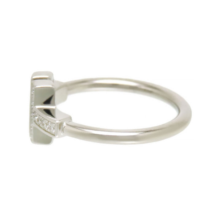 TIFFANY&Co. 
T Wire Diamond Turquoise Ring