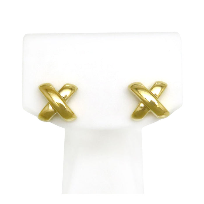 Tiffany タイニークロスピアス TIFFANY&Co. クロスステッチ ピアス– TS Trading Co., Ltd.