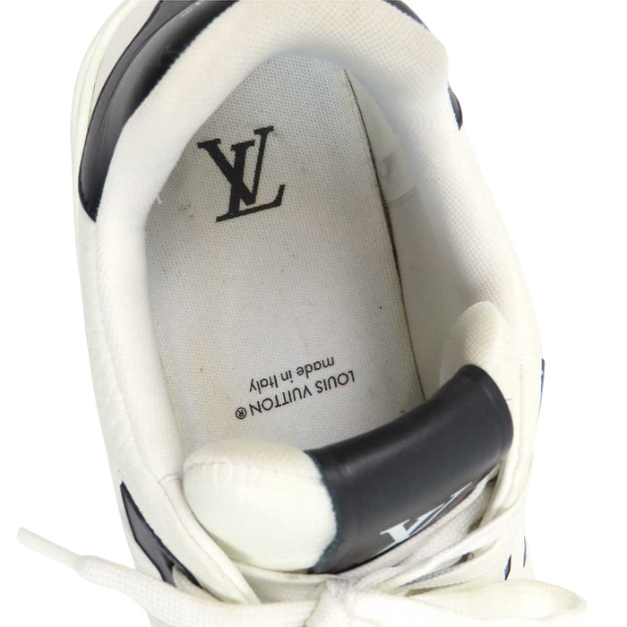 LOUIS VUITTON 
Yayoi Kusama YK LV ロゴ レザー レースアップ 
草間 彌生 LV トレイナー ライン スニーカー