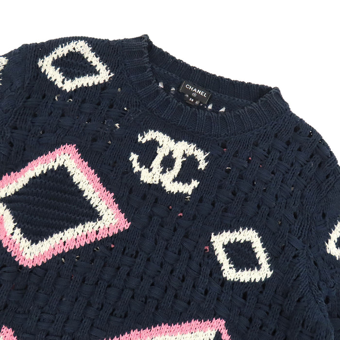 CHANEL 
COCO CC ロゴ 
ココマーク コットン ニット