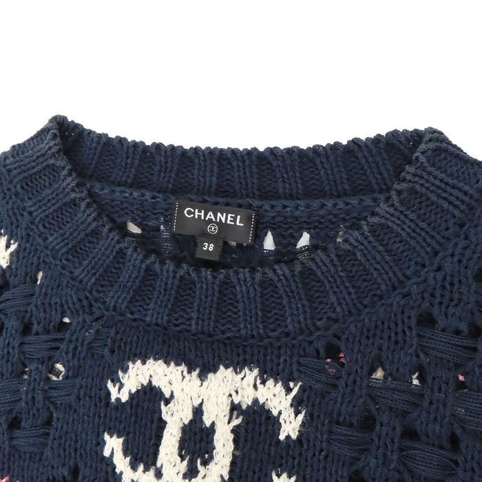 CHANEL 
COCO CC ロゴ 
ココマーク コットン ニット
