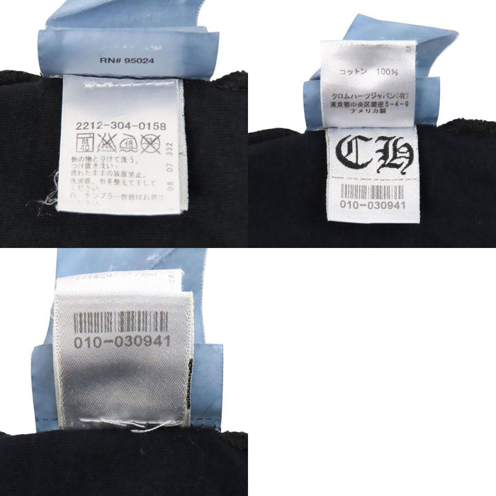 CHROME HEARTS 
スクロールラベル クルーネック 
CHプラス バックロゴ ロングスリーブ Tシャツ