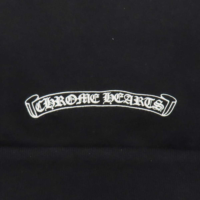 CHROME HEARTS 
ファイヤーパターン スウェット コットン 裏起毛 
アーム フレイム CHプラス プリント フーディ