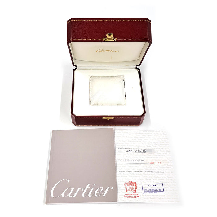 CARTIER 
タンクフランセーズ SM　ピンクシェルダイヤル 
箱ギャラ付