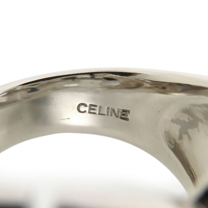 CELINE 寬版標誌戒指