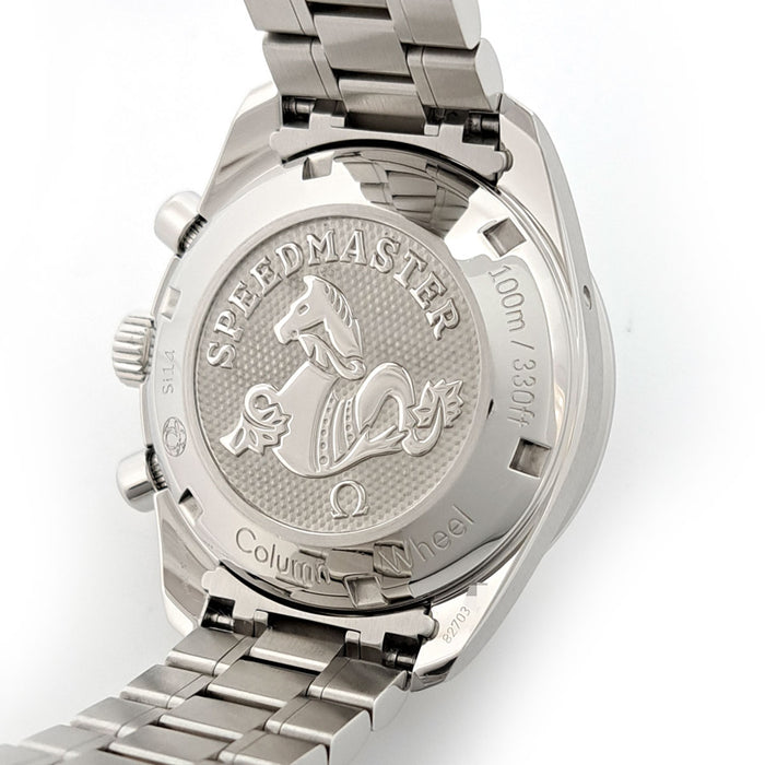 OMEGA 
スピードマスター 38 クロノグラフ シェルダイヤ文字盤 
箱ギャラ付
