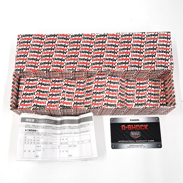 CASIO 
G-SHOCK MARNI Collaboration 
With Box and Warranty Card G-Shock