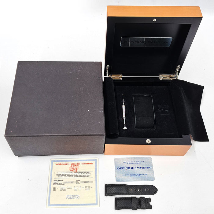 OFFICINE PANERAI 
ルミノール 1950 フライバッククロノグラフ 
箱ギャラ付