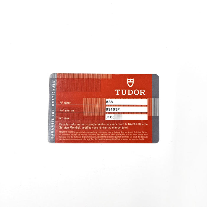 TUDOR 
Prince Date Hydronaut Cadran Carbone 
Avec garantie