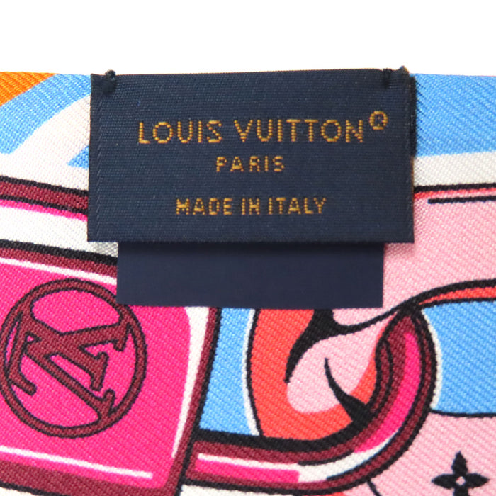 LOUIS VUITTON 
LVサークル ロゴ チェーン柄 パドロック柄 カデナ柄 
バンドー BB ビジュエルド スカーフ 
モノグラム