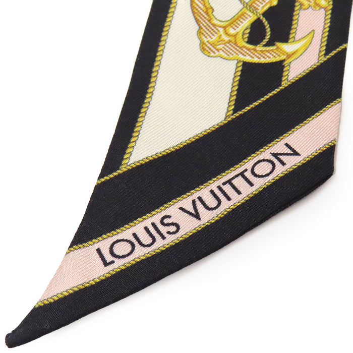 LOUIS VUITTON 
LV マリン シルク 
バンドー BB アルティメット スカーフ 
モノグラム