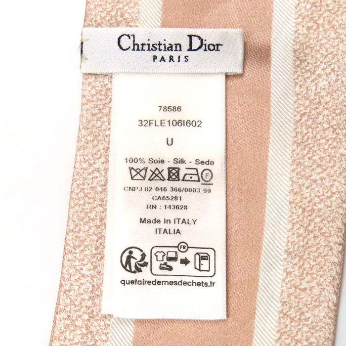 Dior 
シルクツイル ロゴ CD 
フローラル ミッツァ スカーフ