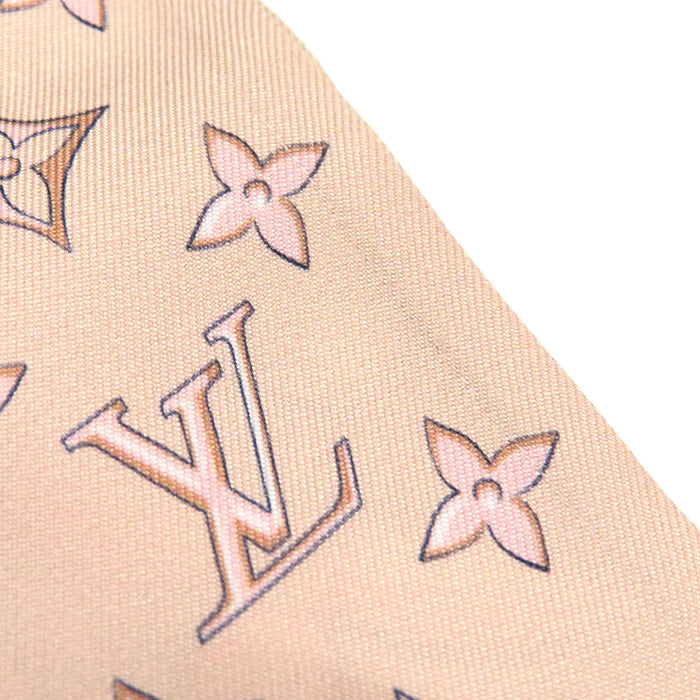 LOUIS VUITTON 
Fascia in seta LV 
Bandeau BB Louisette 
Monogramma