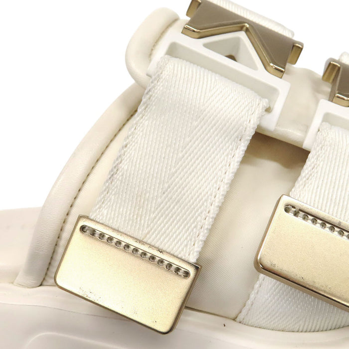 BOTTEGAVENETA 
レザー 
フラッシュ ダブルベルト サンダル