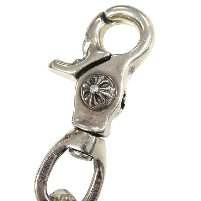 CHROME HEARTS 
クロスボール ダガー シルバー 8LINK 
ロング ファンシーリンク キーチェーン