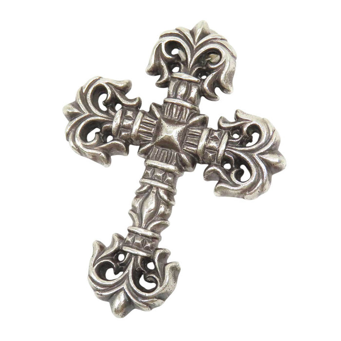 CHROME HEARTS 
CH シルバー ベイル 
フィリグリー クロス ペンダント トップ