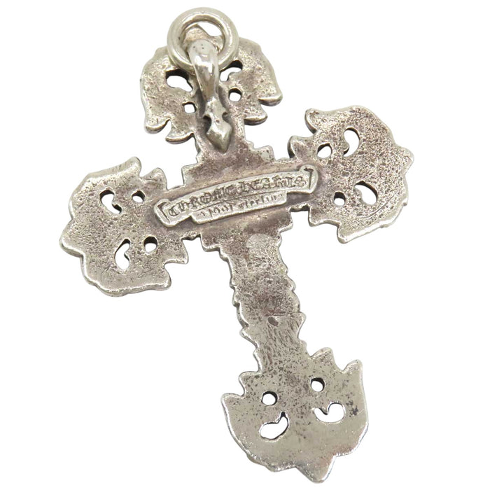 CHROME HEARTS 
CH シルバー ベイル 
フィリグリー クロス ペンダント トップ