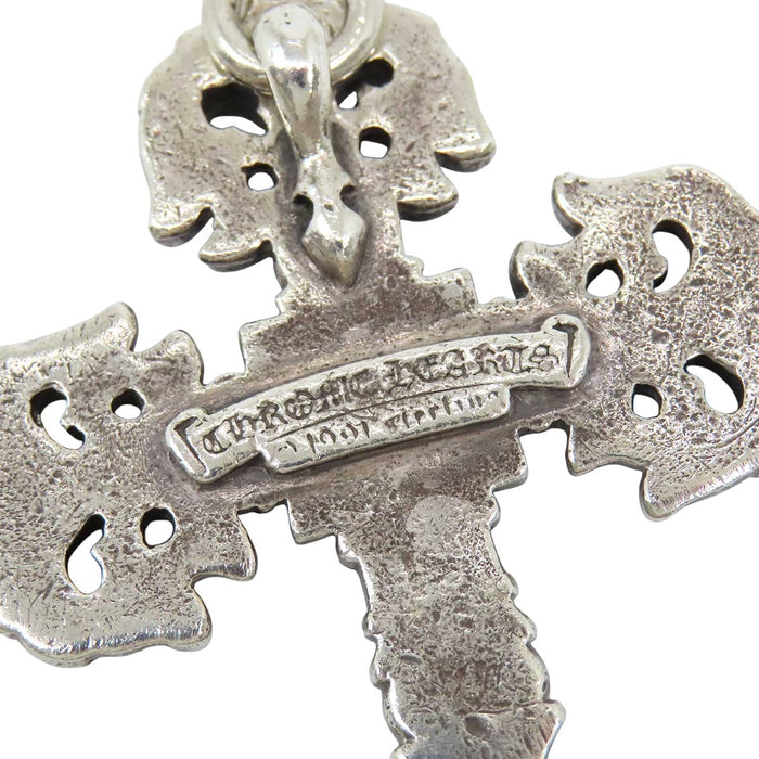 CHROME HEARTS 
CH シルバー ベイル 
フィリグリー クロス ペンダント トップ
