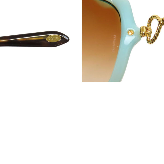 TIFFANY&Co. 
アイウェア ゴールドカラーメタル 
ハート キー モチーフ サングラス