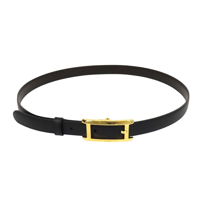 CARTIER 
ロゴ リバーシブル レザー 
タンク ベルト