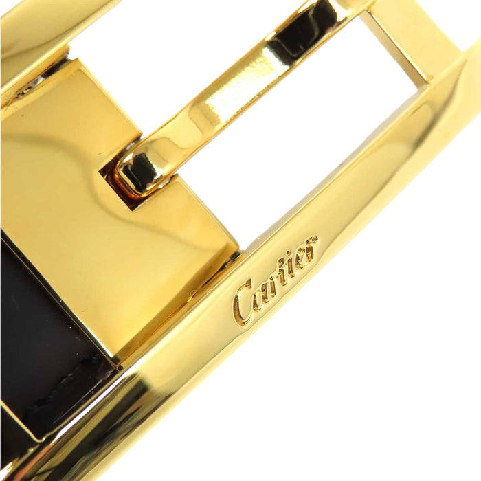 CARTIER 
ロゴ リバーシブル レザー 
タンク ベルト