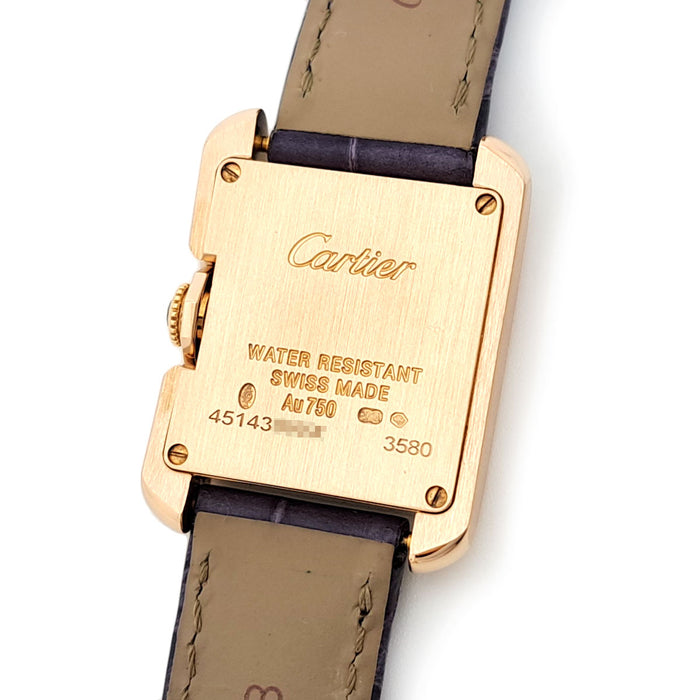 CARTIER 
タンク アングレーズ ウォッチ SM 
箱ギャラ付