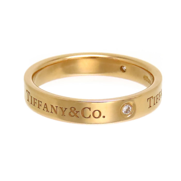 TIFFANY&Co. 
Bague anneau plat