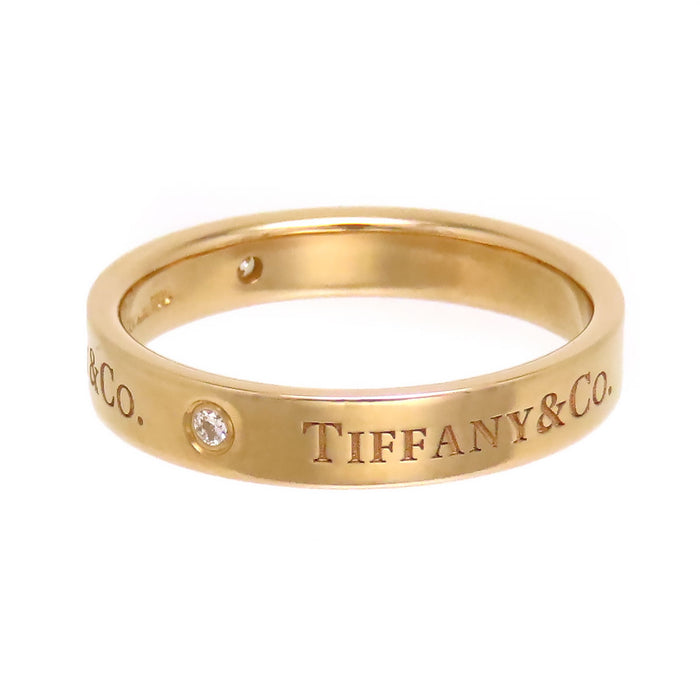 TIFFANY&Co. 
Bague anneau plat