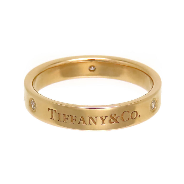 TIFFANY&Co. 
Bague anneau plat