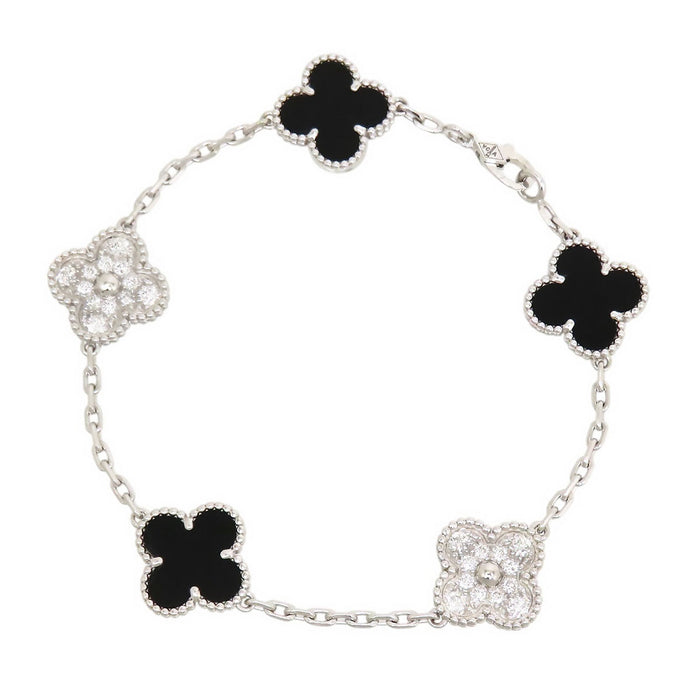 Van Cleef & Arpels 
ヴィンテージ アルハンブラ ブレスレット 5Pモチーフ