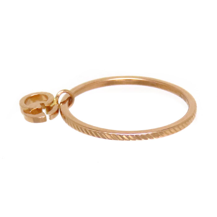 GUCCI 
Bague GG Running