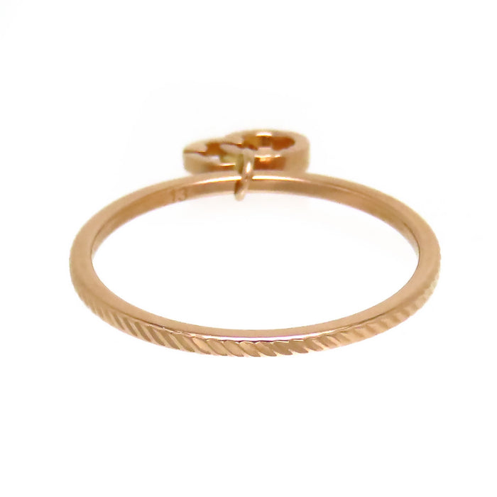 GUCCI 
Bague GG Running