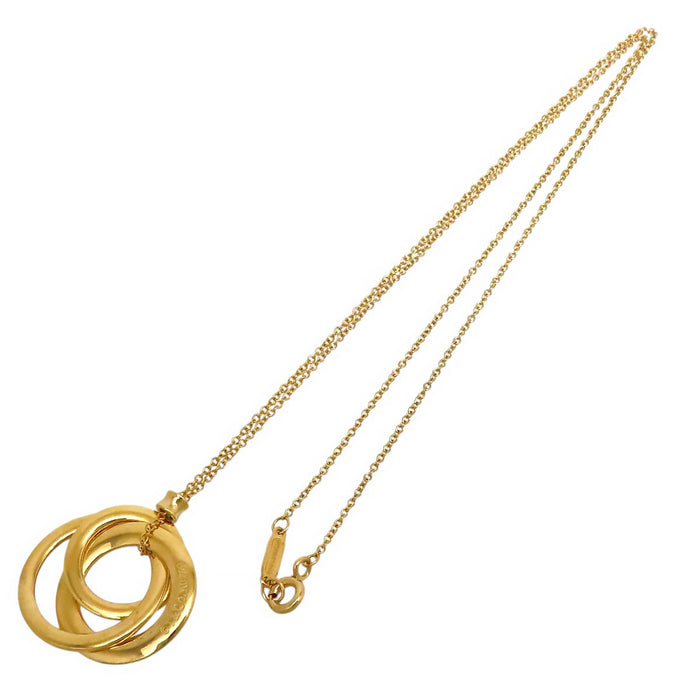 TIFFANY&Co. 
トリプル インターロッキング サークル ネックレス