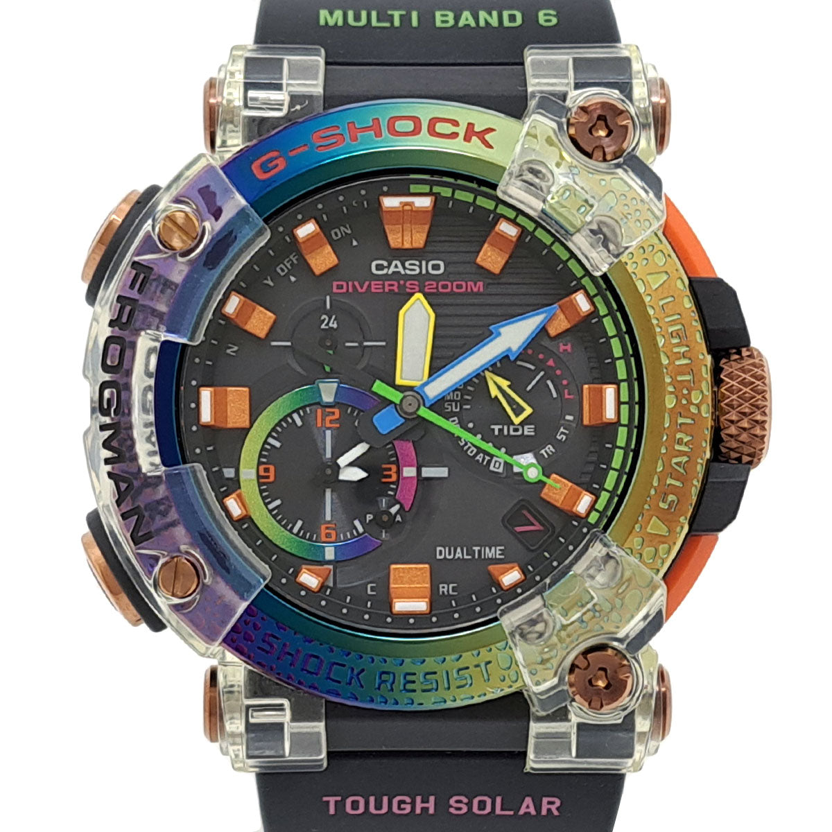 CASIO G-SHOCK ボルネオレインボー　フロッグマン CASIO G-SHOCK フロッグマン ボルネオ・レインボー・トード 箱ギャラ付