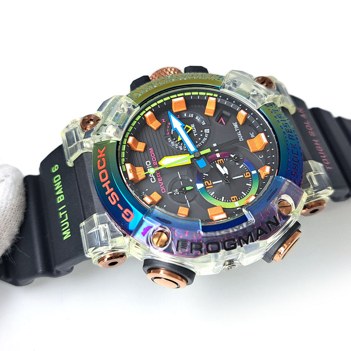 CASIO 
G-SHOCK フロッグマン ボルネオ・レインボー・トード 
箱ギャラ付 Gショック