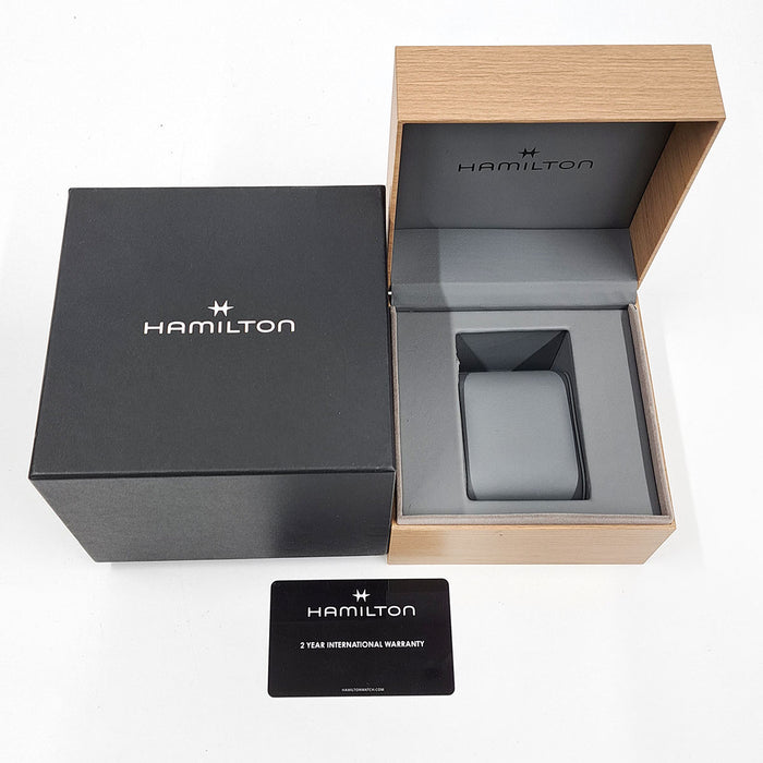 HAMILTON 
カーキ アビエーション クロノグラフ 
箱ギャラ付