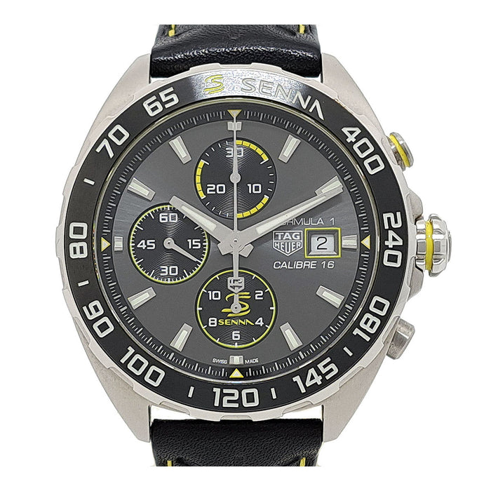 TAG HEUER 
フォーミュラ1 キャリバー16 アイルトン・セナ スペシャルエディション 
箱ギャラ付