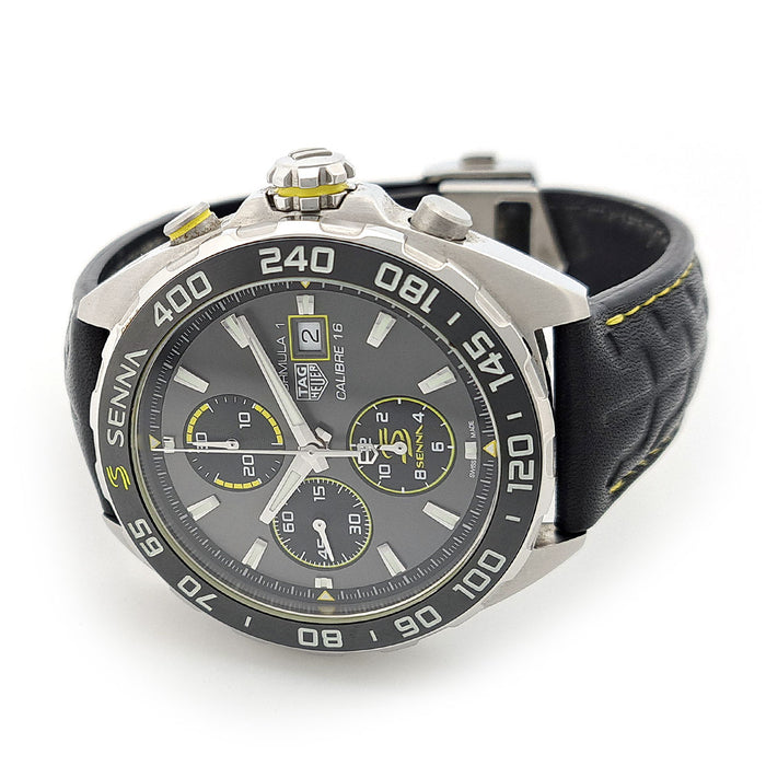TAG HEUER 
フォーミュラ1 キャリバー16 アイルトン・セナ スペシャルエディション 
箱ギャラ付