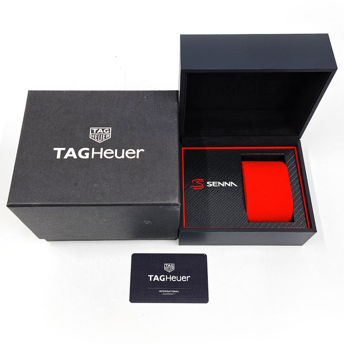 TAG HEUER 
フォーミュラ1 キャリバー16 アイルトン・セナ スペシャルエディション 
箱ギャラ付