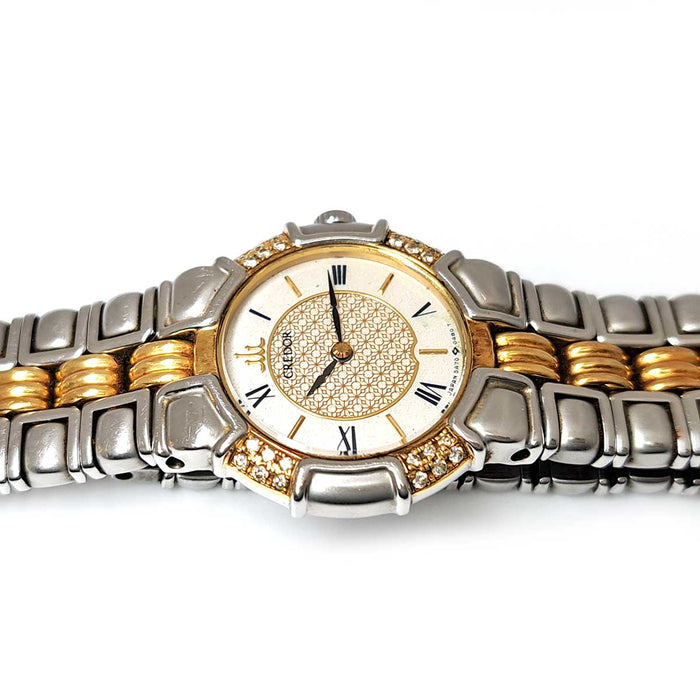 SEIKO 
Credor Entrata Diamond Bezel